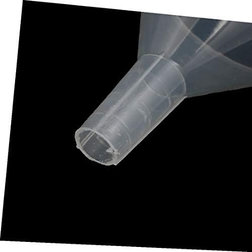 X-DREE 120mm Ağız Çapı Lab Sıvı Su Yağ Plastik Huni Transferi Dolum Aracı (120mm)