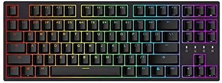 KXA WanuigH Mekanik Klavye Oyun Klavye Bulutsusu RGB Kiraz MX Anahtarı PBT Keycaps Oyun Klavye için PC / Mac Gamer, Daktilo
