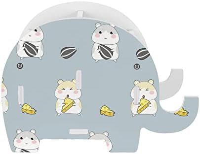 Sevimli Hamster İle Peynir Fil kalemlik masa düzenleyici kırtasiye Kutusu Cep telefonu stant braketi Ev Dekorasyon Ofis Aksesuarları