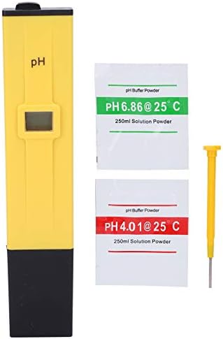 PH Ölçer, ABS PH Test Cihazı Seti, Hidroponik Yüzme Havuzu Su Kalitesi Testi için Dijital Taşınabilir Test Aracı