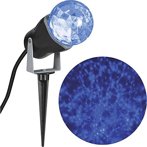 LightShow LED Kaleydoskop Projeksiyon Spot Mavi