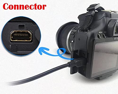SupplySource Uyumlu 3.3 ft USB şarj aleti Veri Kablosu Değiştirme Panasonic Kamera Lumix DMC-F5 DMC-FX45 DMC-SZ10