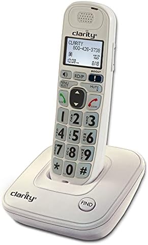 Clarity D702 D702HS Genişletilebilir Ahizeli Orta İşitme Kaybı Kablosuz Telefon