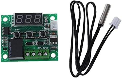 W1209 Dc 12 V Dijital Sıcaklık Kontrol Kartı Mikro Dijital Termostat-50-110 ° C Elektronik Sıcaklık Sıcaklık Kontrol Modülü