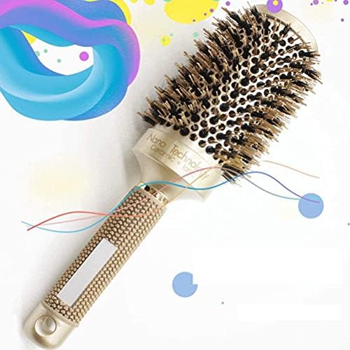 Saç Fırçası Rulo fırça yuvarlak fırça saç bakım fırçası tarak kıvırcık saç tarak şekillendirici fırça antistatik ıslak saç