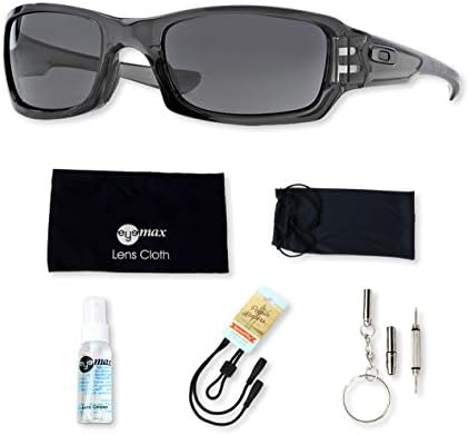 Oakley Fives Squared OO9238 Güneş Gözlüğü Paketi Orijinal kılıfı ve aksesuarları ile (5 ürün)