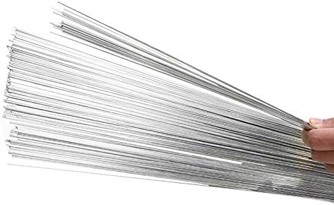 Alüminyum Kaynak Çubukları Alüminyum Lehim Çubukları 10'lu Paket Düşük Sıcaklık Alüminyum Kaynak Özlü Tel 2.0 mm 50cm