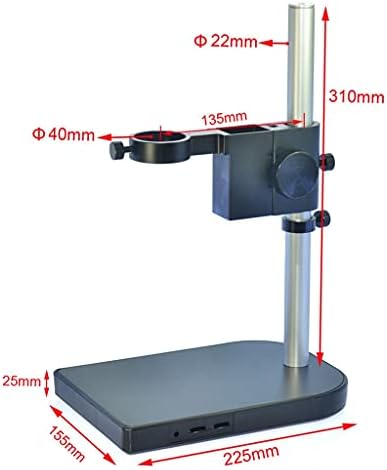 GYZX 16MP Stereo Dijital USB Endüstriyel Mikroskop Kamera 150X Elektronik Video C-Mount Lens PCB THT Lehimleme için Standı