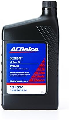 ACDelco GM Orijinal Ekipman 10-4034 Dexron LS 75W-90 Dişli Yağı-32 oz
