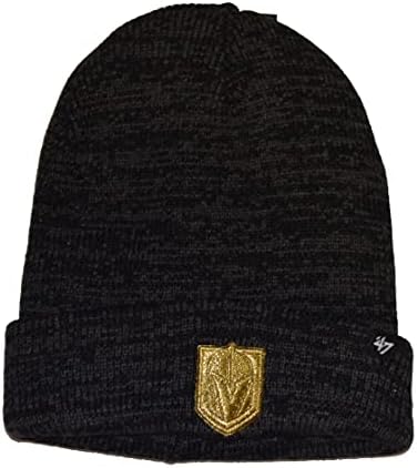 '47 Marka Beyin Freeze Moda Manşet Bere Şapka-NHL Premium Kelepçeli Kış Örgü Toque Kap