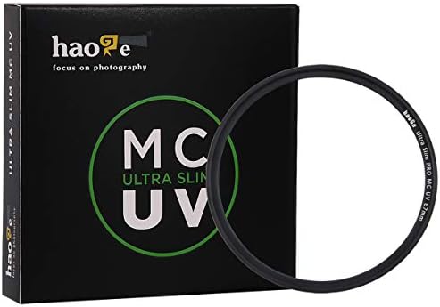 Haoge LMR-SM140S Lens Yaka Yedek Ayak tripod bağlama aparatı Halka Standı Tabanı Ve Haoge UV-67 67mm Ultra Ince MC UV Koruma