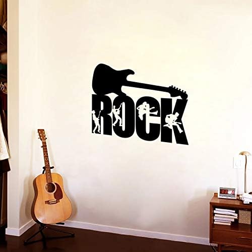 BİUBİUGO Rock Gitar Duvar Çıkartması için Sınıf Çocuk Odası, Dekor Sticker Yatak Odası, çocuk Odası Dekor için Erkek Kız, çocuk
