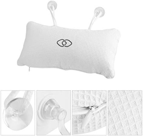 Mikrokos banyo yastığı, Kaymaz Banyo Yastıklar Küvet Yastık Kafalık Küvet Yastıklar için Baş ve Backbath Yastıklar için Küvet